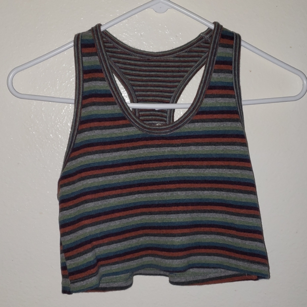 Victoria's secret racerback cropped sleep tanks